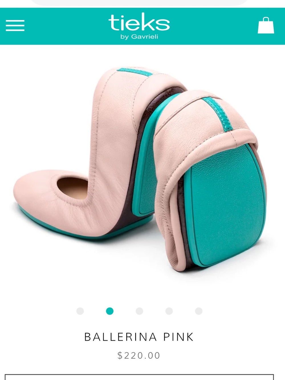 Tieks Ballerina Pink Ballet Shoes